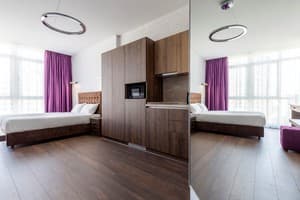 Апарт-отель Barasport city apartments. Апартаменты двухместный Studio Bronze Style 9