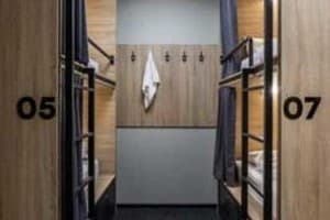 Хостел Kyiv hostel & hotel. Місце у загальному 4-місному номері  1